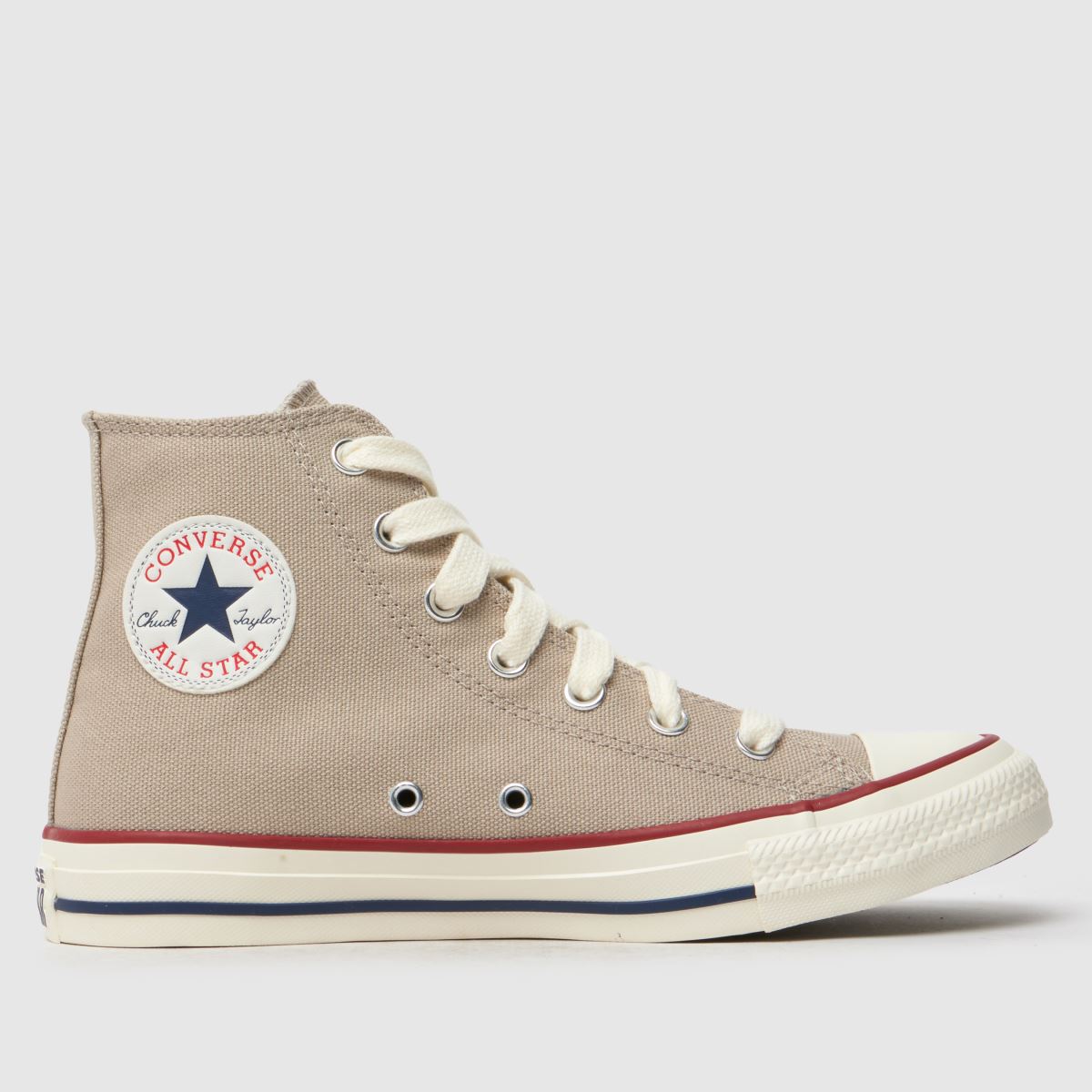 Converse All Star Hi cipők világosszürke színben