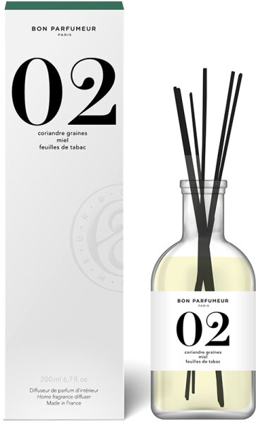 BON PARFUMEUR 02 Seed Of Coriander, Honey, Tobacco Leaf Raumduft
