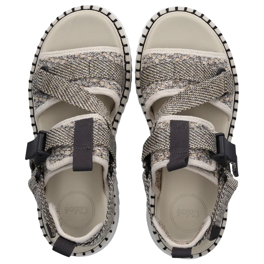 Chloé - Sandalen LILLI Nylon - beige