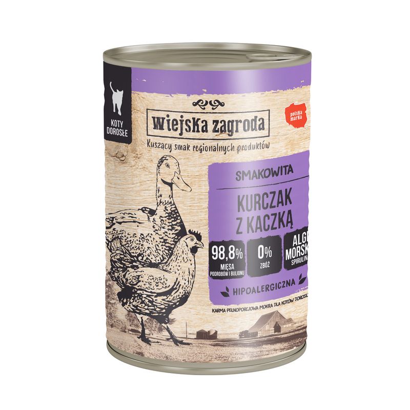 Wiejska Zagroda Cat 12 x 400 g zu TOP-Preisen