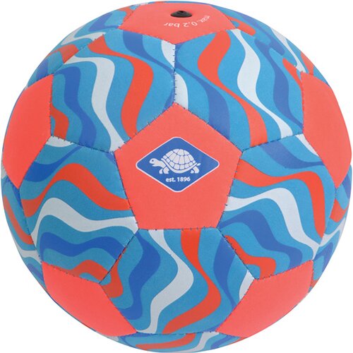 BALL SCHILDKRÖT NEOPREN BEACHSOCCERBALL, GRÖSSE 5, Ø 21 CM, NORMALE GRÖSSE, FARBLICH SORTIE