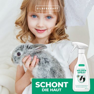 Silberkraft Insektenspray Milbenspray Hase/Kaninchen, 500 ml, 1-St.