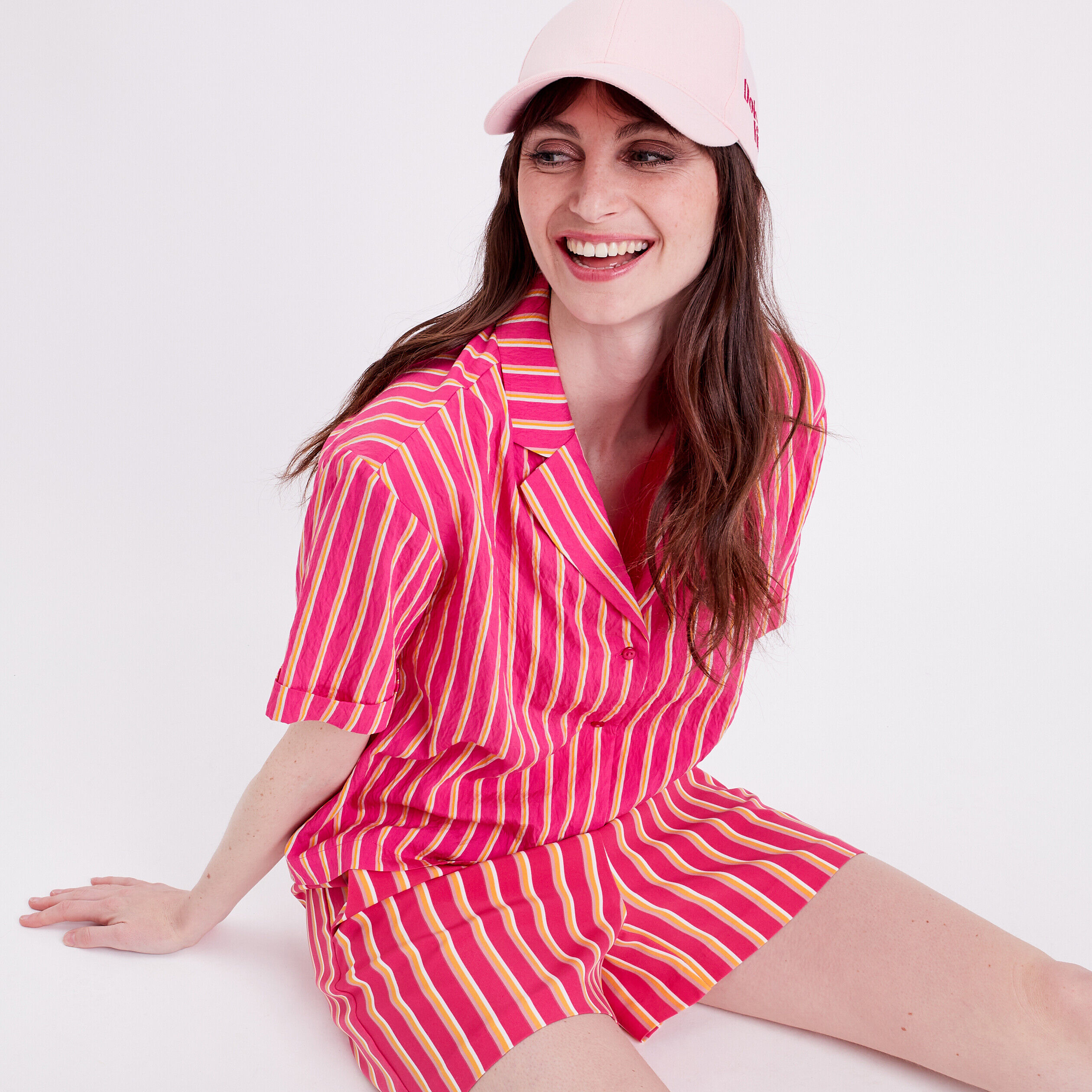 Chemise manches courtes rose fushia femme | Cache Cache