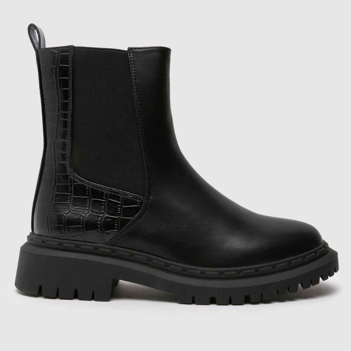 Schuh Wide Fit averi chelsea csizma fekete színben