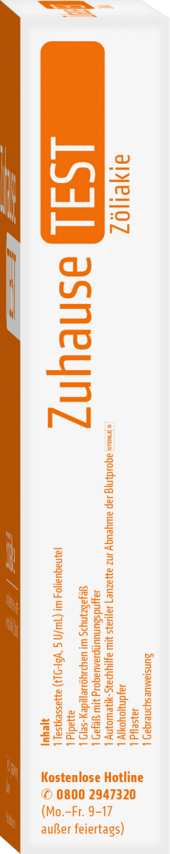 Zuhause Test Zöliakie 1 Anwendung, 1 St