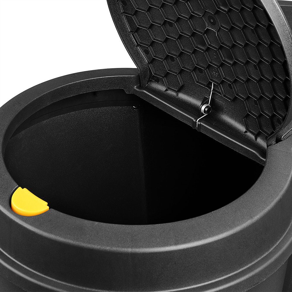 Deuba Mülleimer Duo Bin, 50 L 2fach Trennsystem 2x25 L Küche Abfalleimer Müllbehälter
