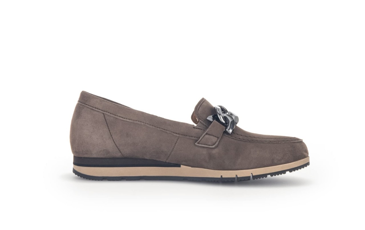 GABOR Klassische Slipper taupe