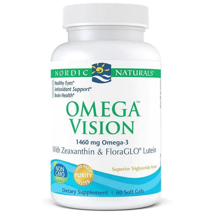 Nordic Naturals Omega Vision 1460 mg, dodatak prehrani za podršku vidu, kapsule