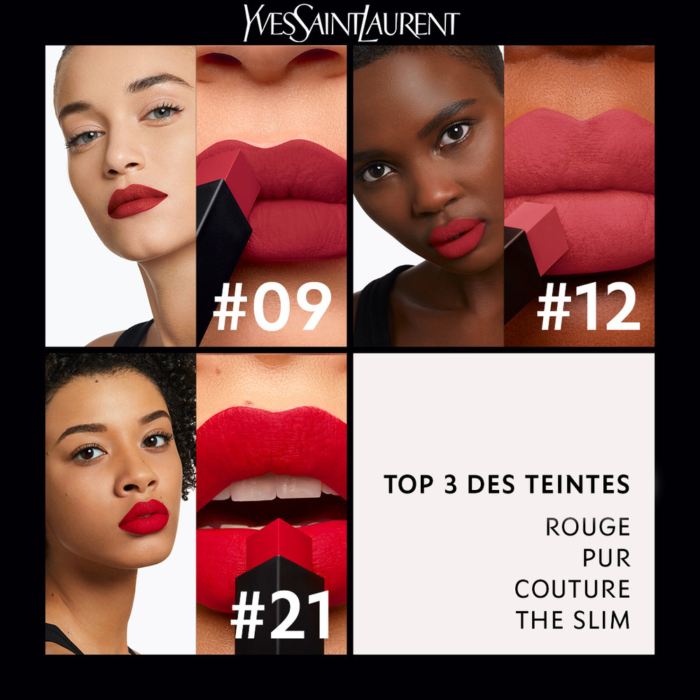 Yves Saint Laurent Rouge Pur Couture The Slim Rouge à Lèvres