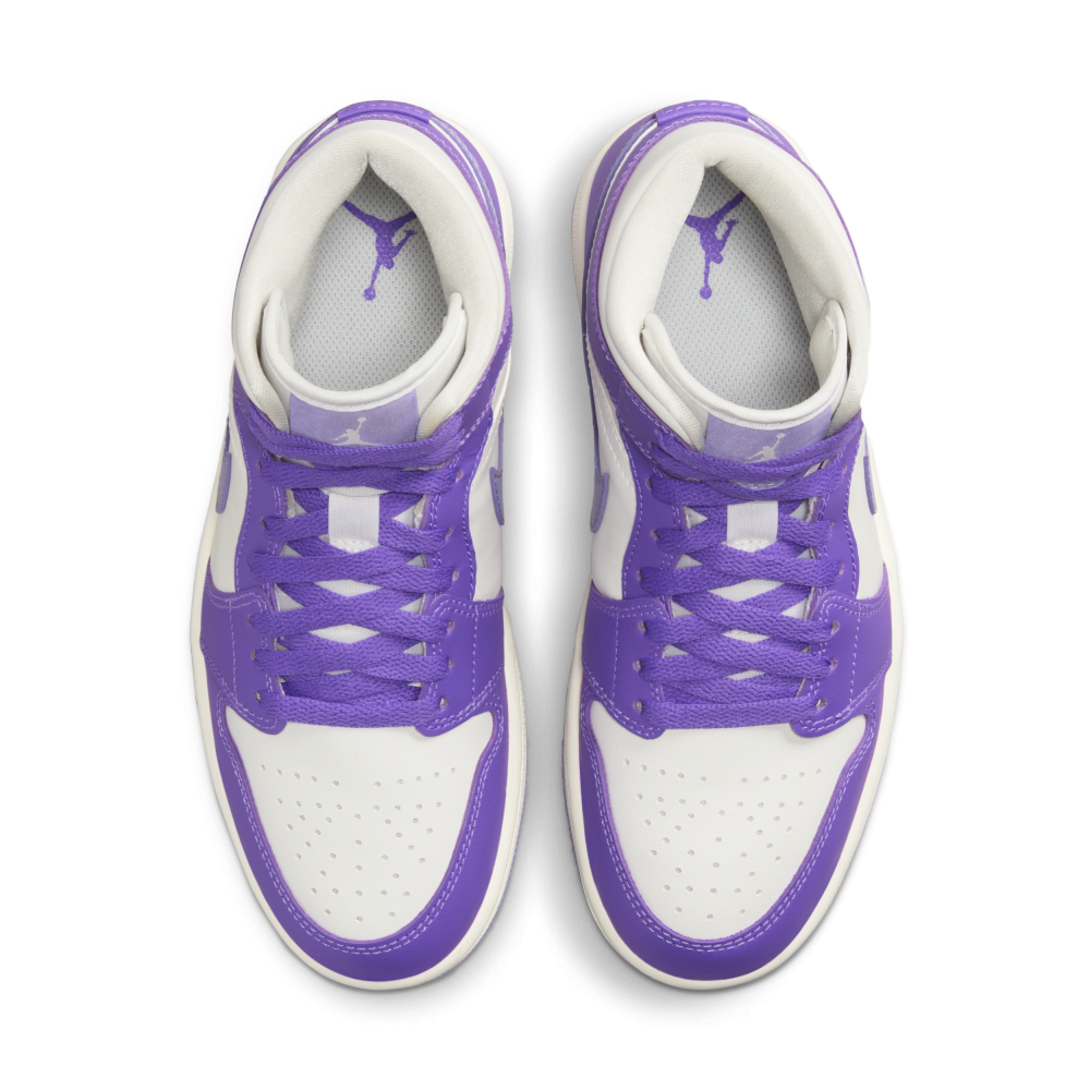 NIKE JORDAN Air 1 Mid WMNS BQ6472-504 / lila