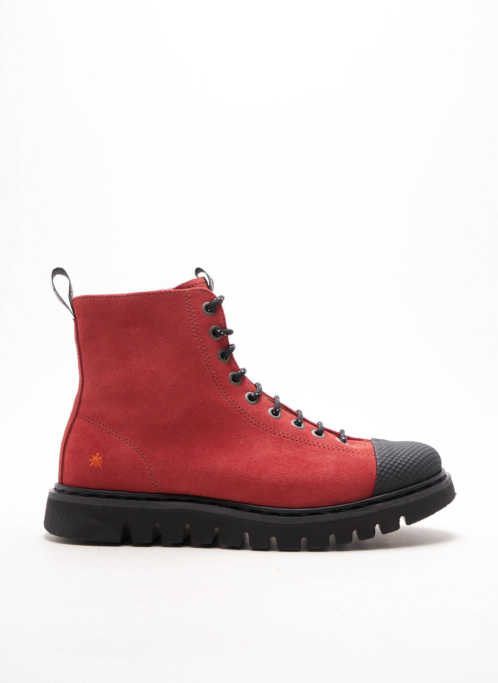 Art Bottines Femme couleur rouge
