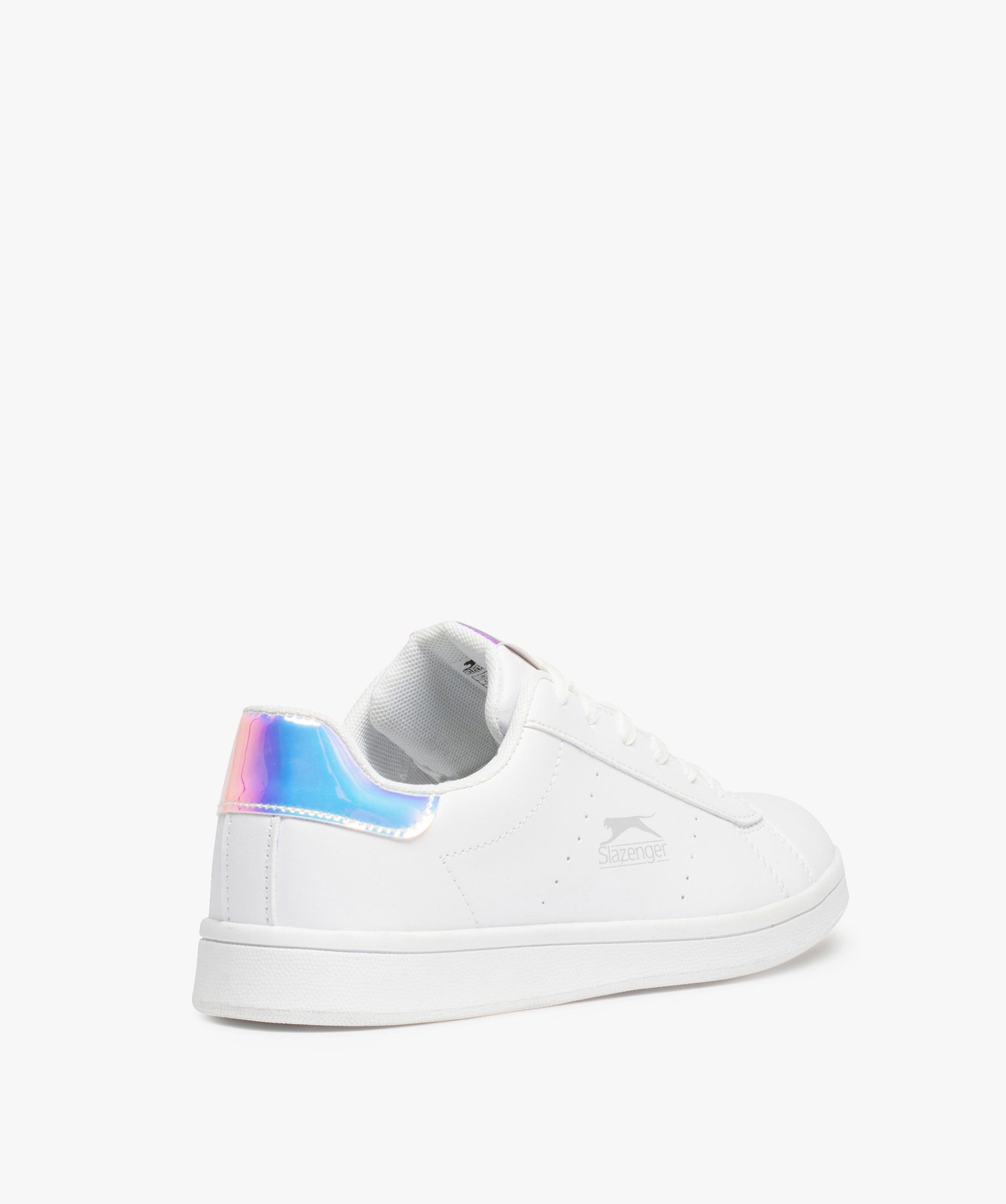 Baskets fille unies avec détails irisés – Slazenger Miram blanc | GEMO