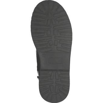 Tom Tailor Schnür Boots in schwarz