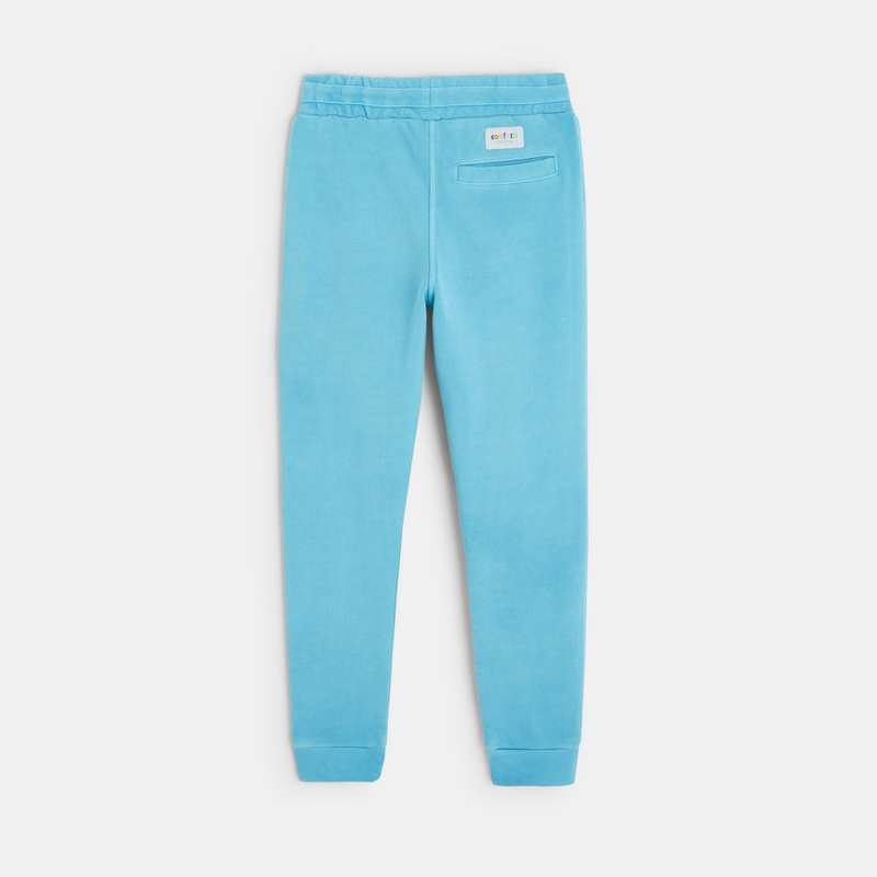 Jogging bleu CONFETTI pigments naturels mixte