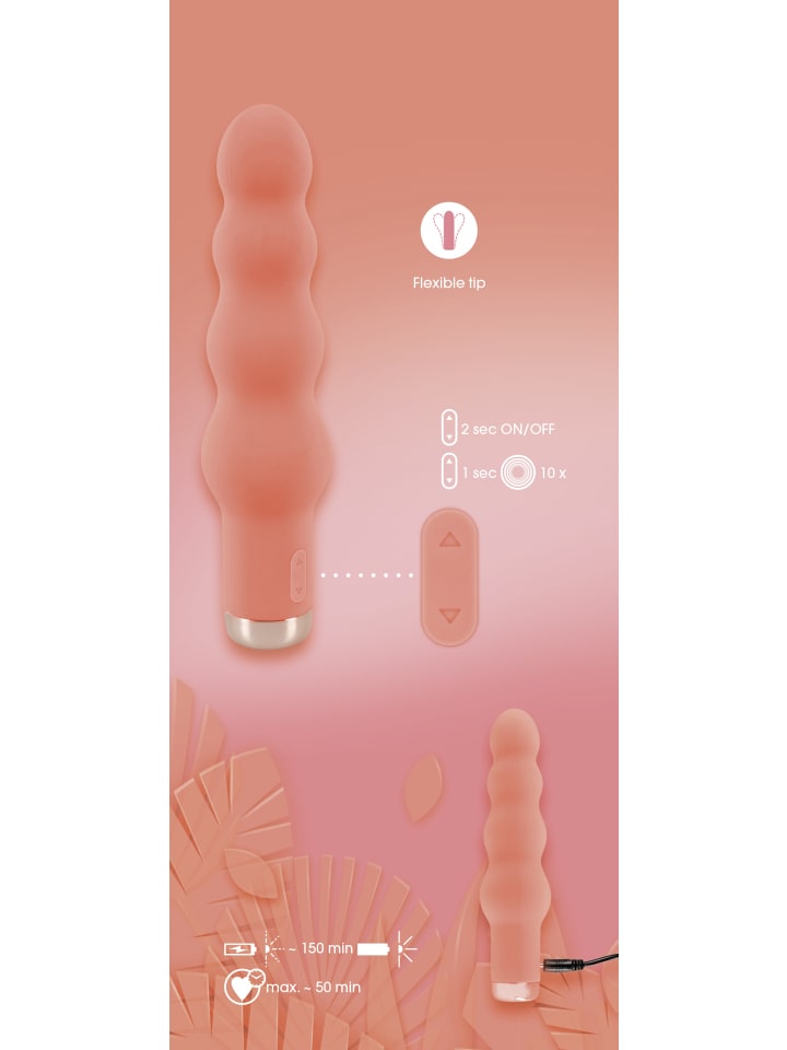 You2Toys Vibrator Mini Beads Vibrator in orange günstig kaufen 16,5 cm