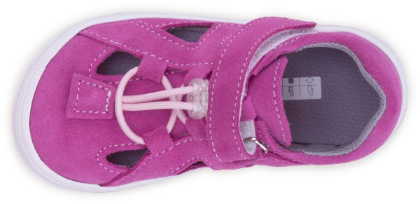 Jonap slim ~ Ledersandale ~ Pink