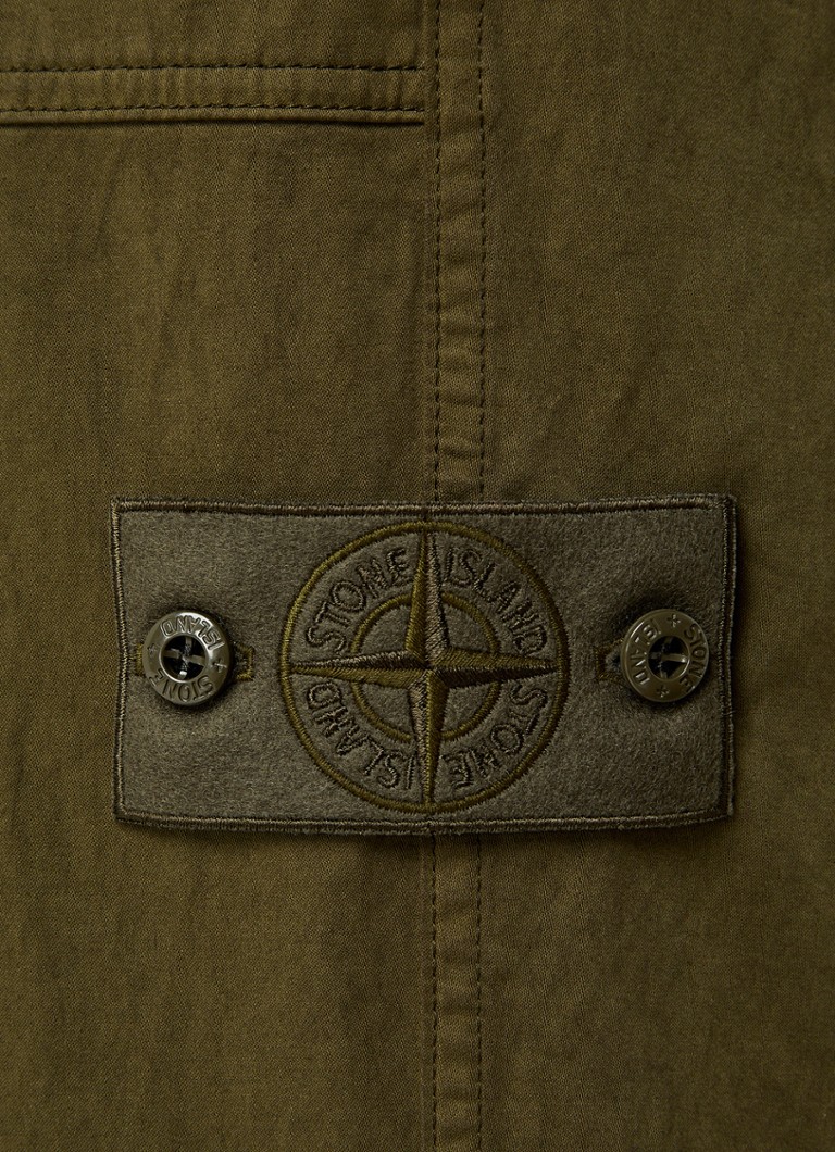 Stone Island 337F6 suorat villasekoitehousut sivutaskuilla