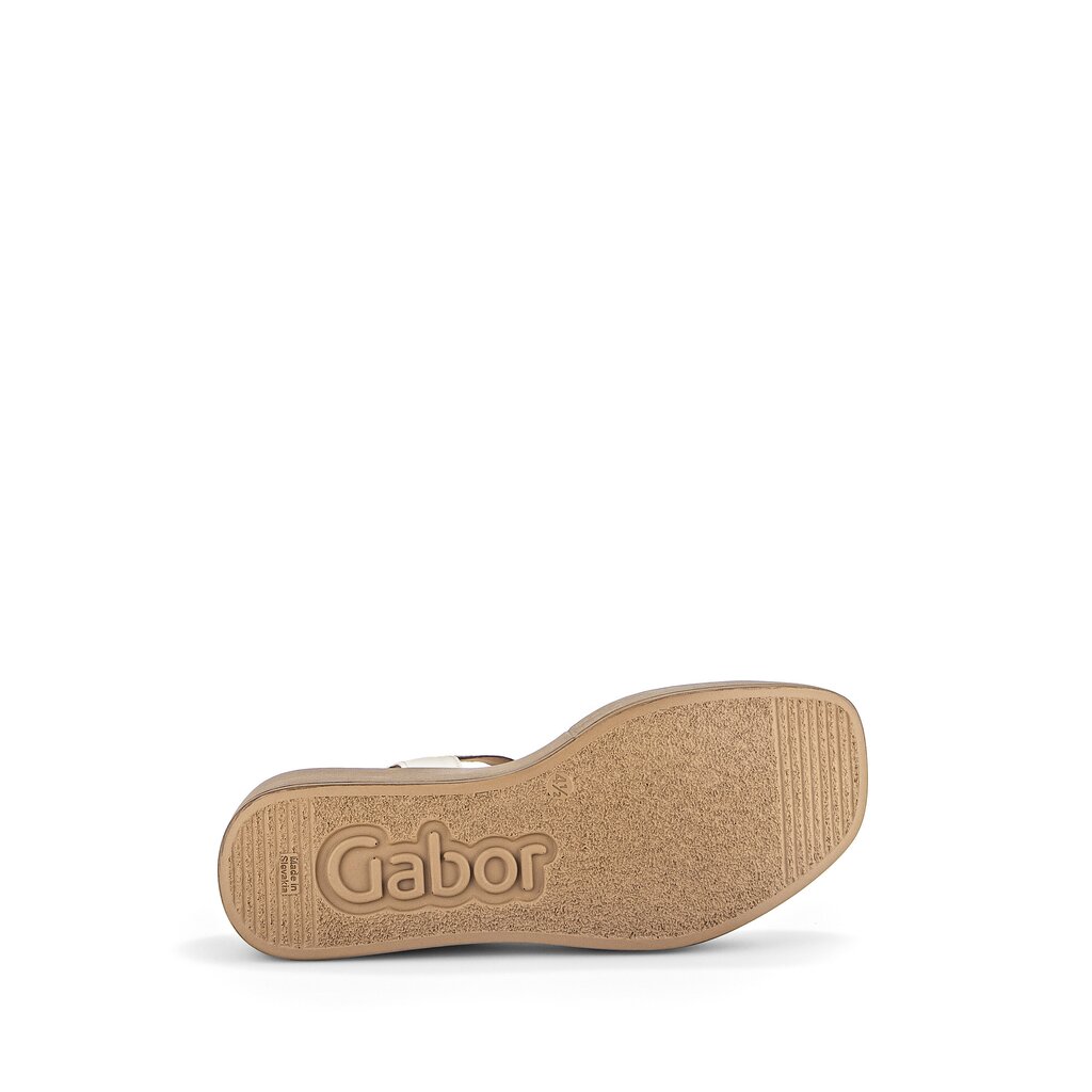 Gabor fashion Riemchensandale creme