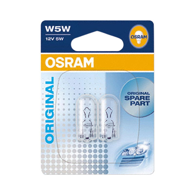 Osram Bilpære 2-pk LED, W5W Retrofit