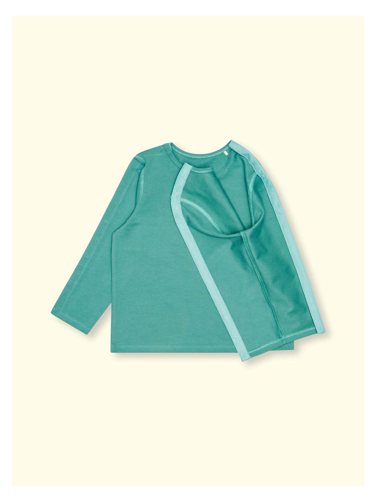 Wombly Karl Langarmshirt aqua