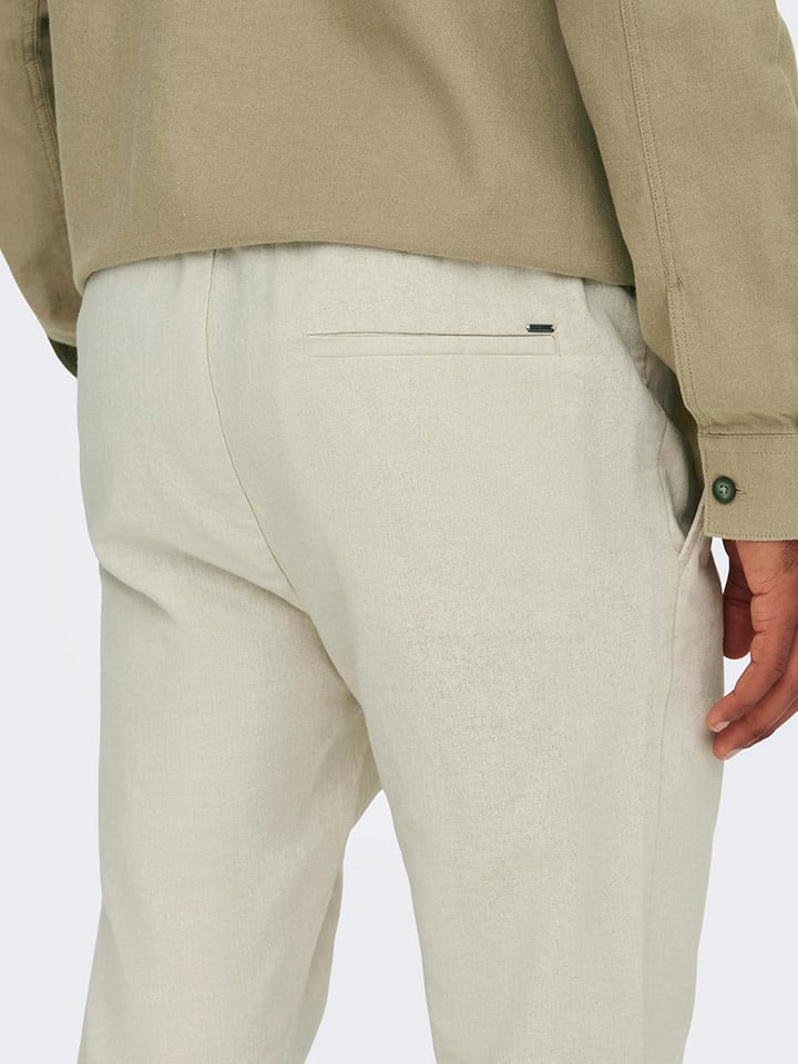 ONLY & SONS Hose in Beige günstig kaufen