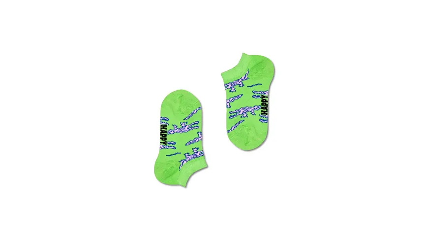 Happy Socks Kinder Sneaker Socken Animals 2er Pack Navy