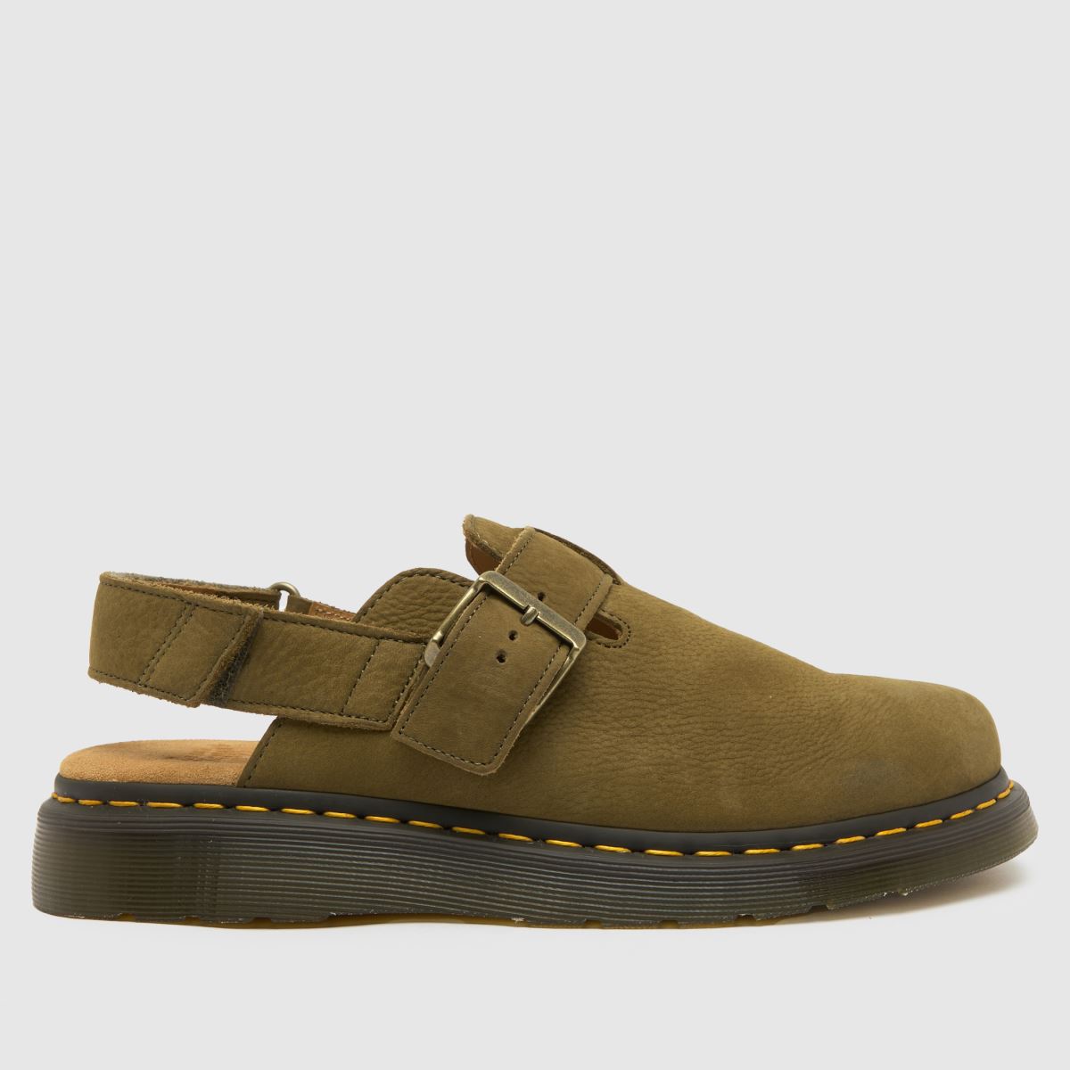 Dr. Martens Jorge II öszvér szandál khaki színben