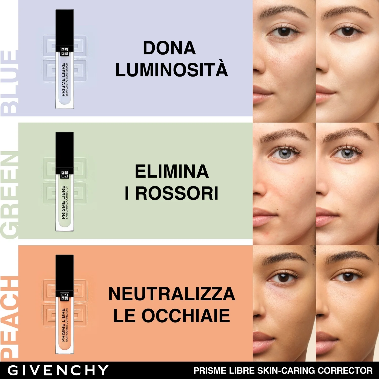 Corretor de cuidado da pele Prisme Libre - corretivo facial