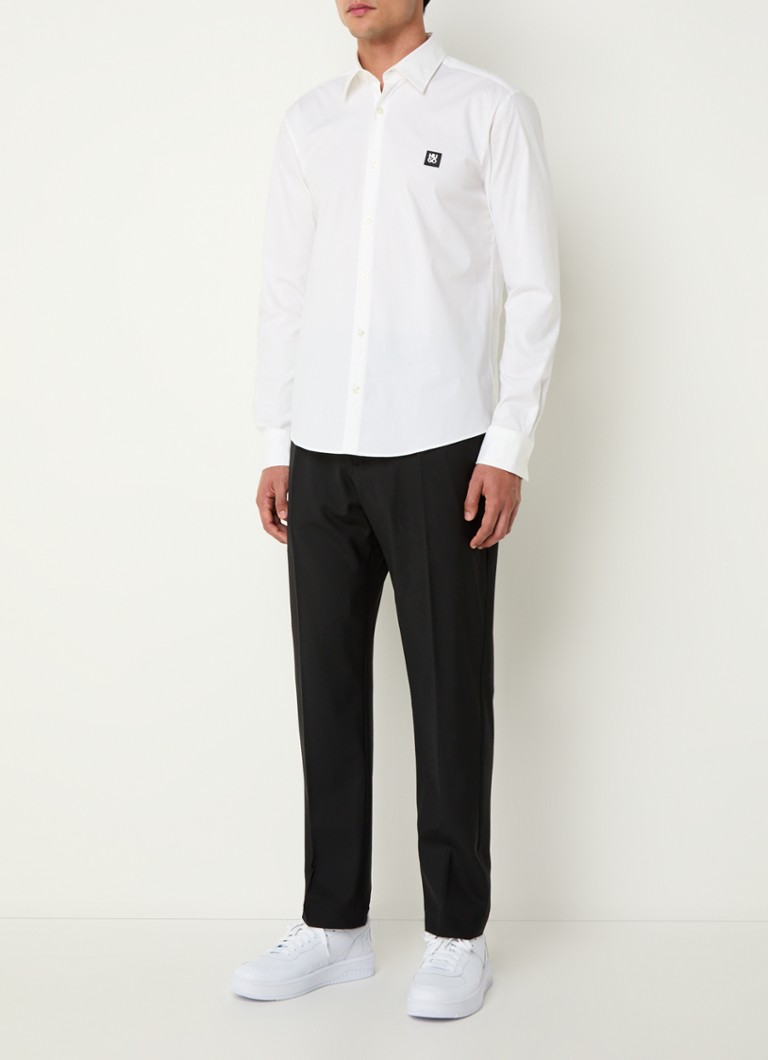 Camisa HUGO BOSS Ermo de corte regular com logotipo