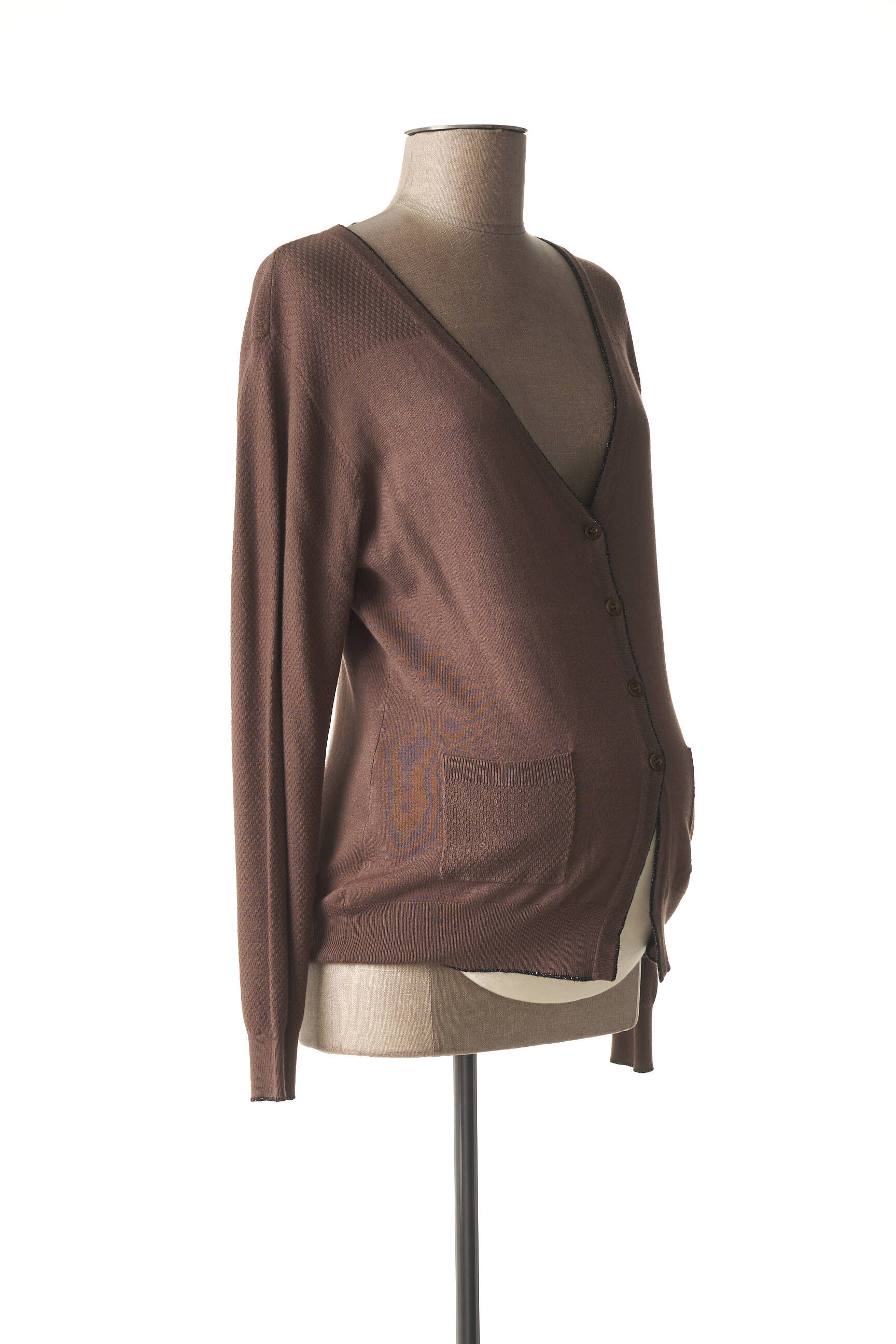 Fragile Gilets Maternite Femme couleur beige