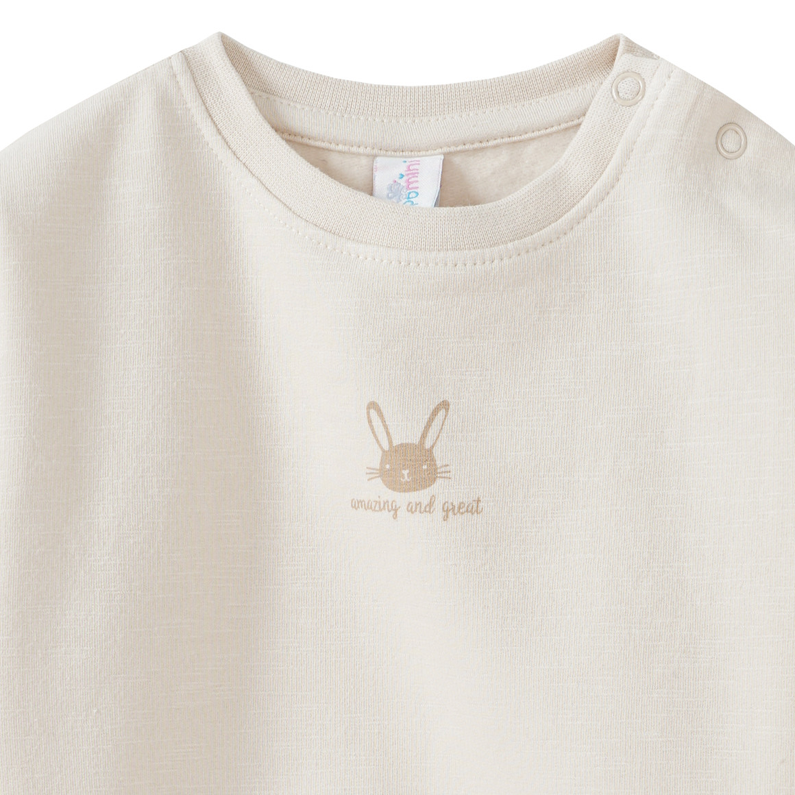 Baby Sweatshirt mit Hasen-Motiv