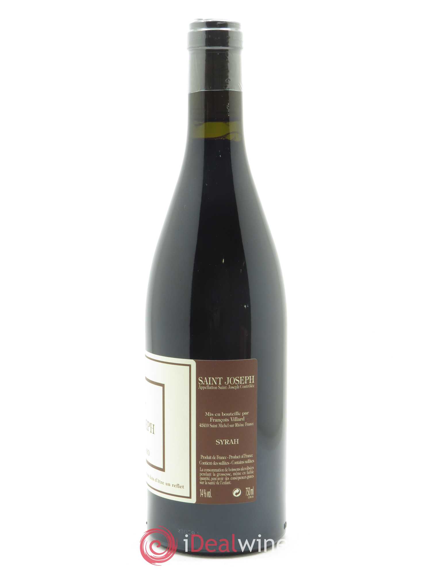 Saint-Joseph Reflet François Villard  2018 - Lot de 1 Bouteille