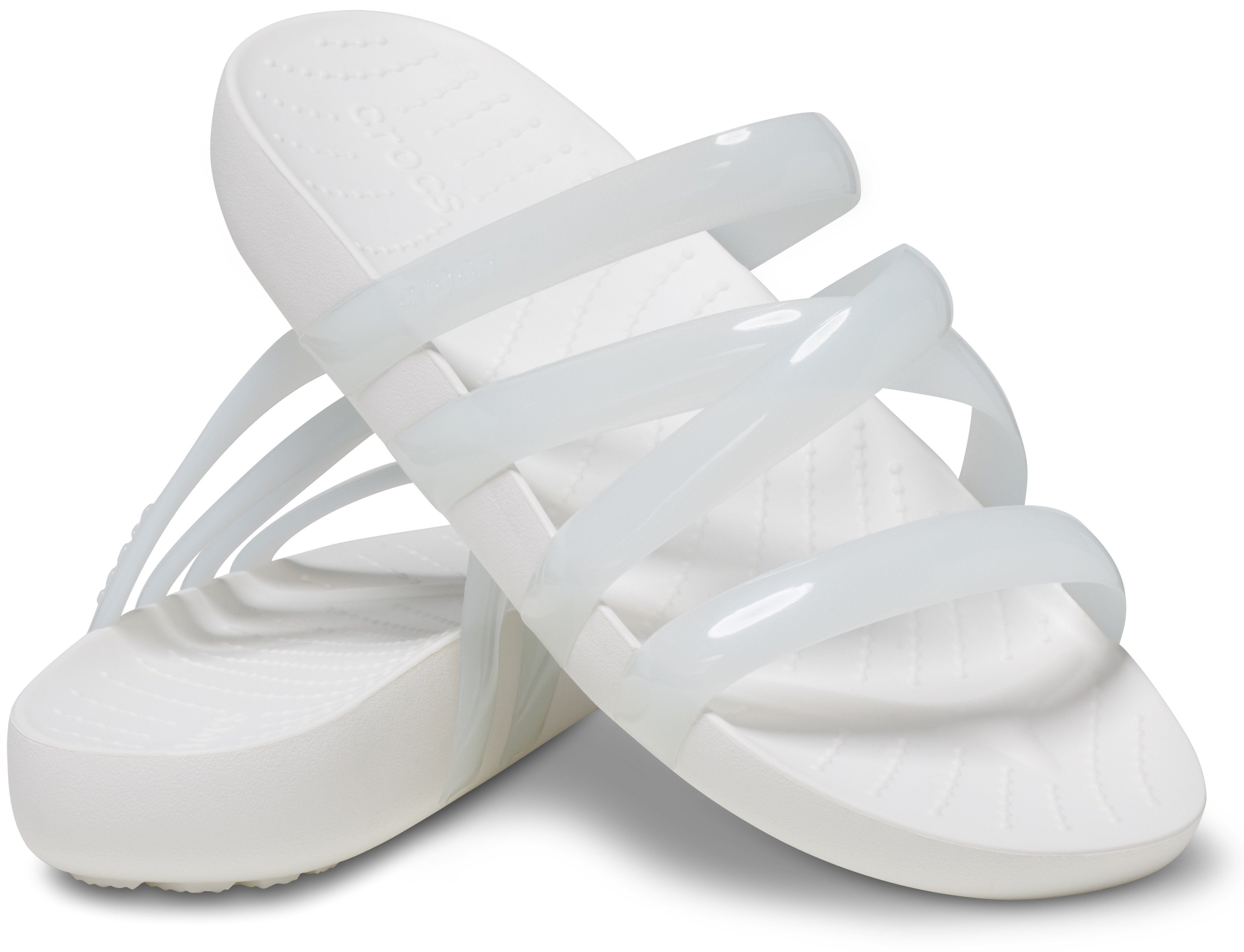 Crocs Splash Glossy Strappy Badepantolette