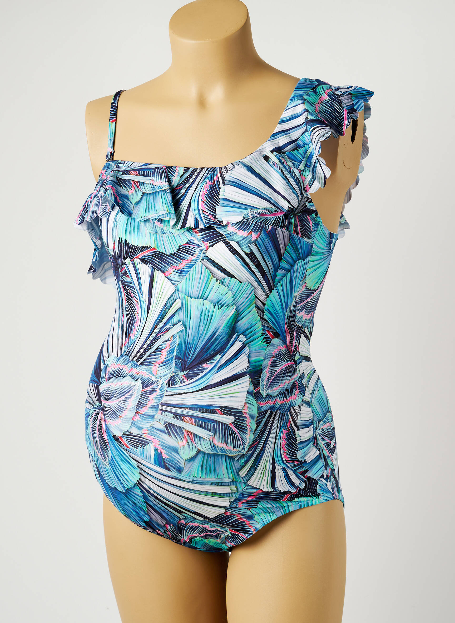Cache Coeur Maillots2bain Maternite Femme couleur bleu