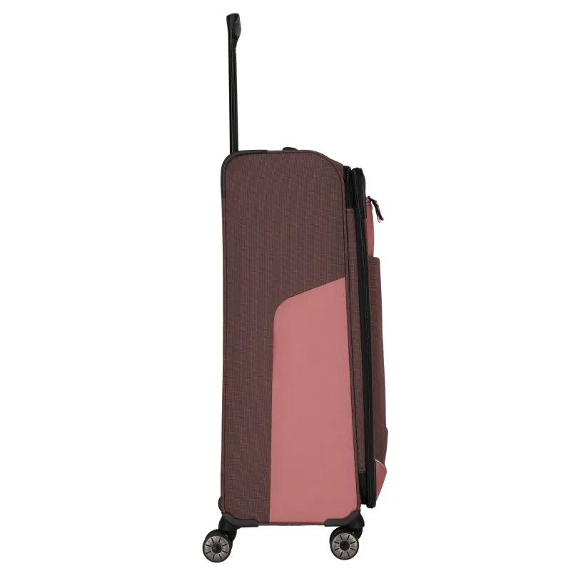 Travelite VIIA Trolley 4 Rollen L - Frühlingsrose