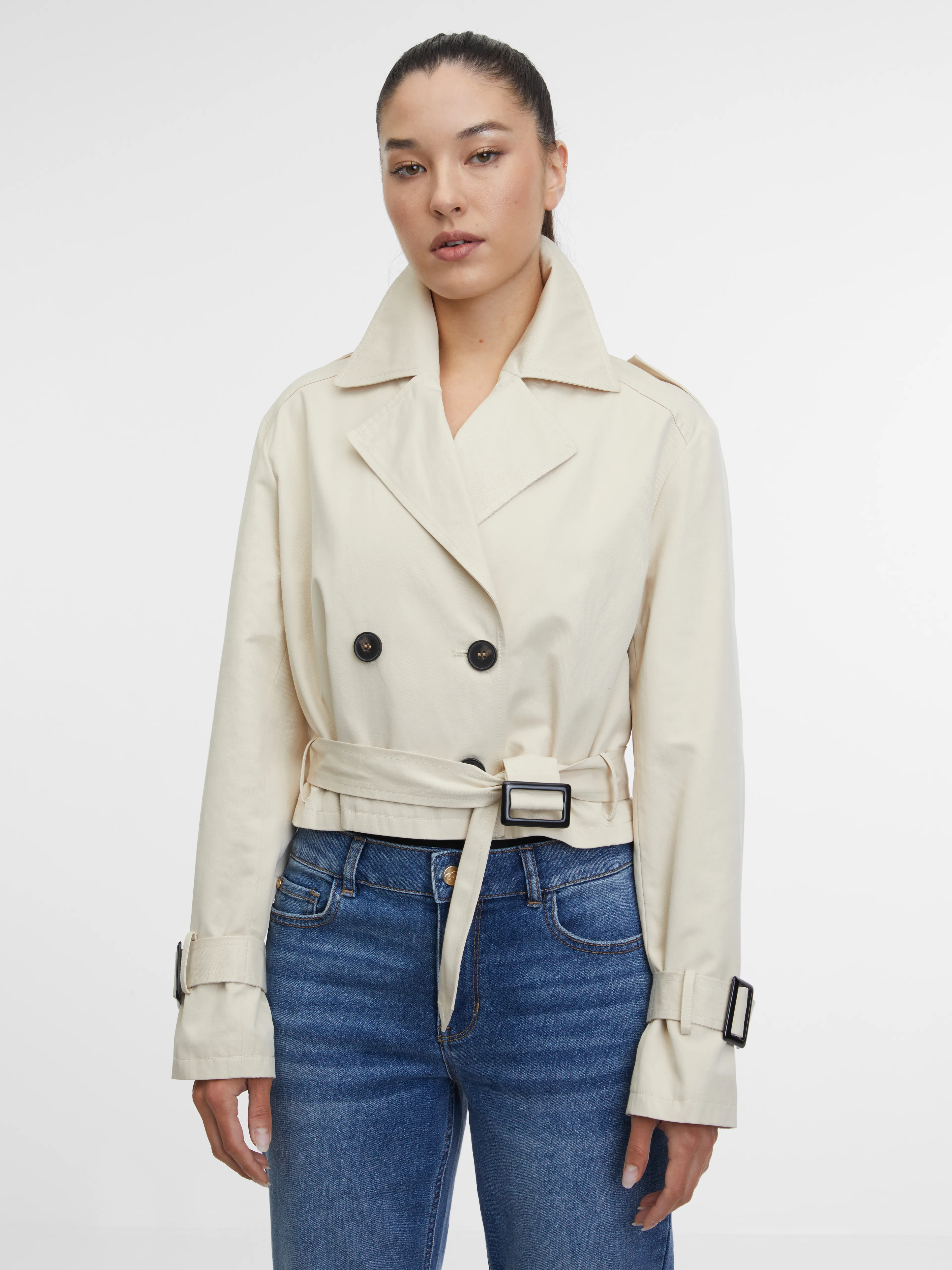 Beige leichte Damenjacke ORSAY