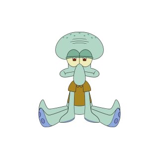 SpongeBob Schwammkopf Plüschfigur Thaddäus 22 cm