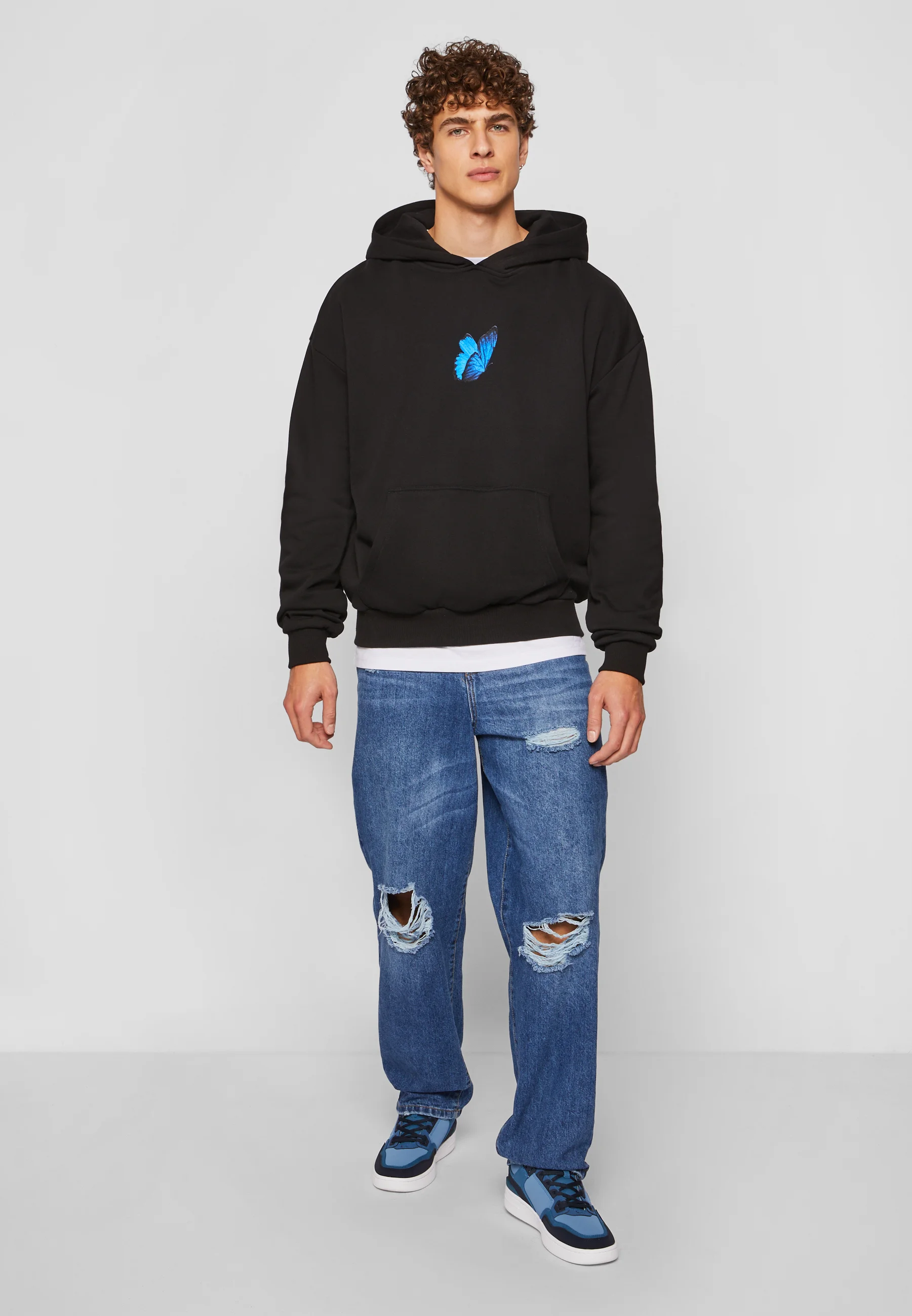 Sudadera con capucha Upscale by Mister Tee HEAVY OVERTamaño