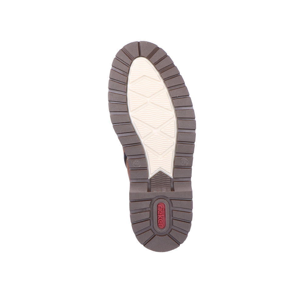 Rieker Herren Schnürstiefel kastanienbraun