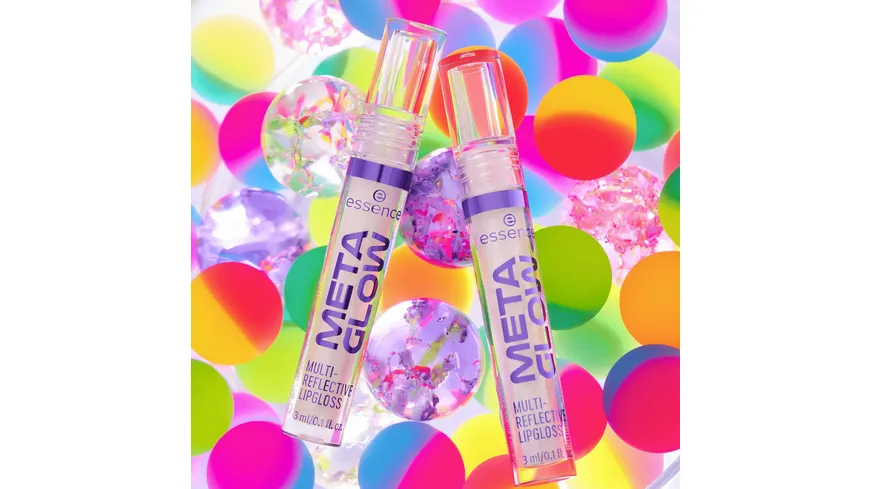 essence META GLOW MULTI-REFLECTIVE LIPGLOSS 3 ml 01 - Cyber Space