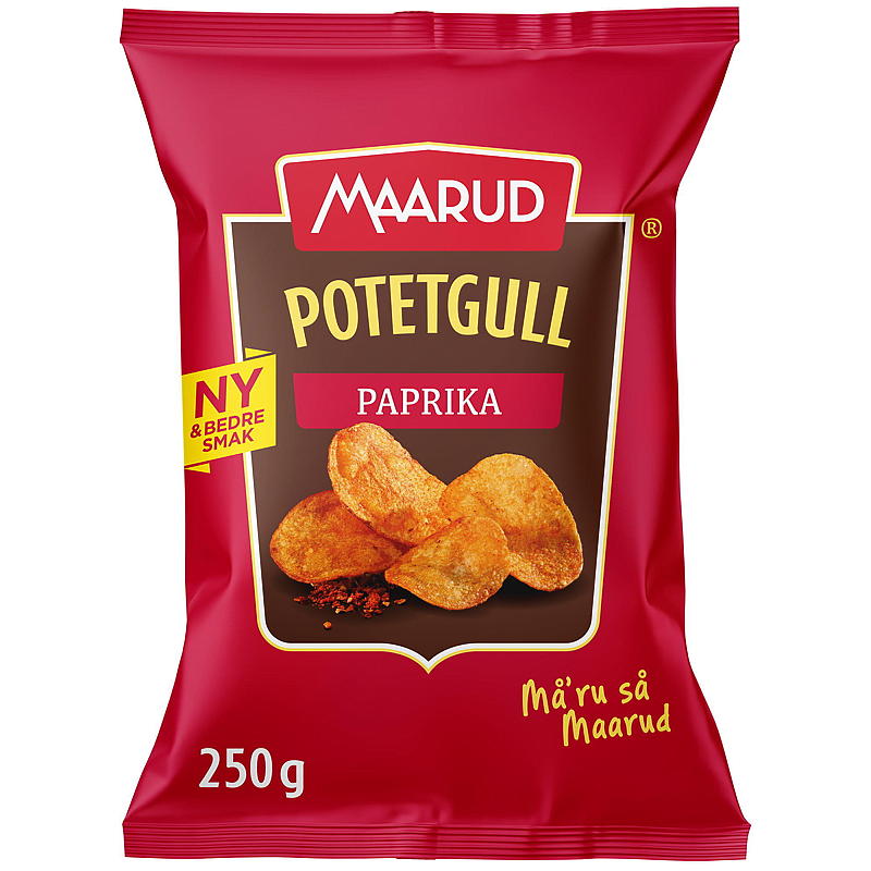Maarud Potetgull 250 g Paprika Maarud