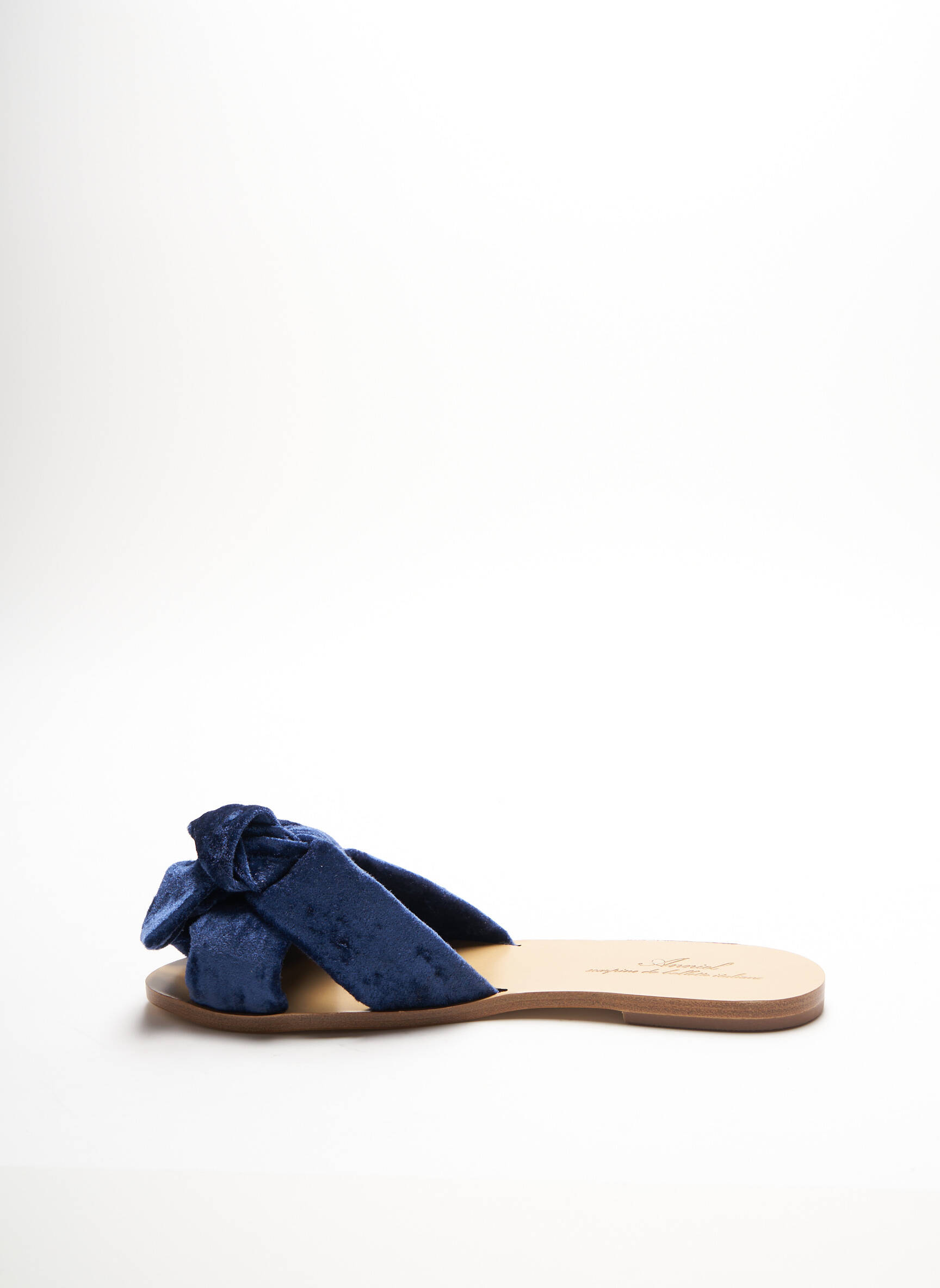 Anniel Sandales Nu Pieds Femme couleur bleu