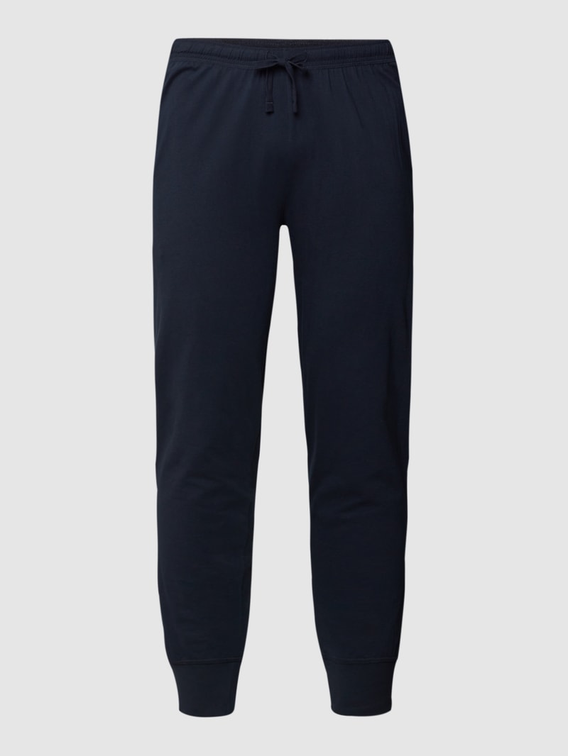 PLUS SIZE Sweatpants mit seitlichen Eingrifftaschen in dunkelblau