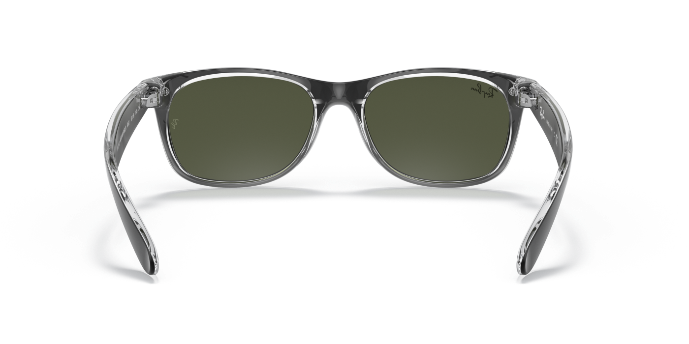 NOUL MIX DE CULORI WAYFARER - Negru mat pe verde transparent