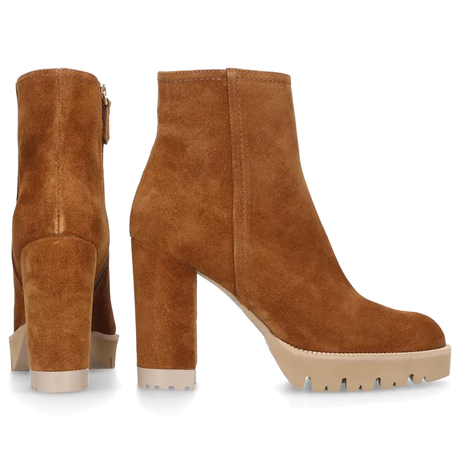 Roberto Festa - Stiefeletten MIRAO Veloursleder - braun