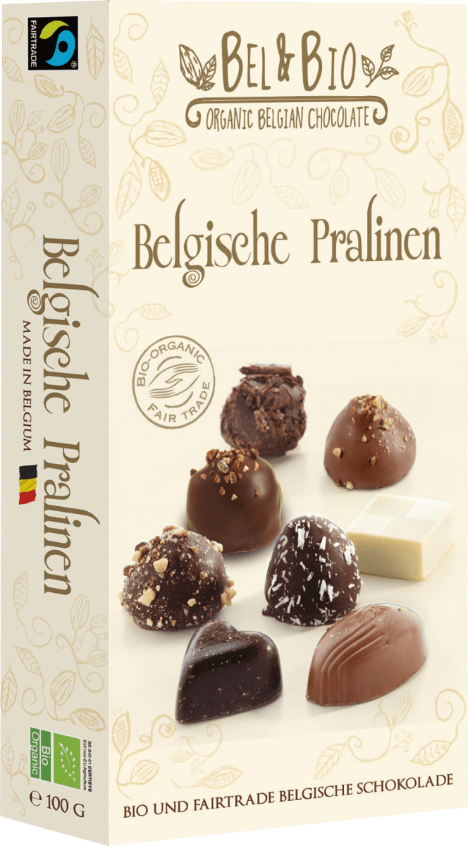 Schokolade, Belgische Pralinen, 100 g