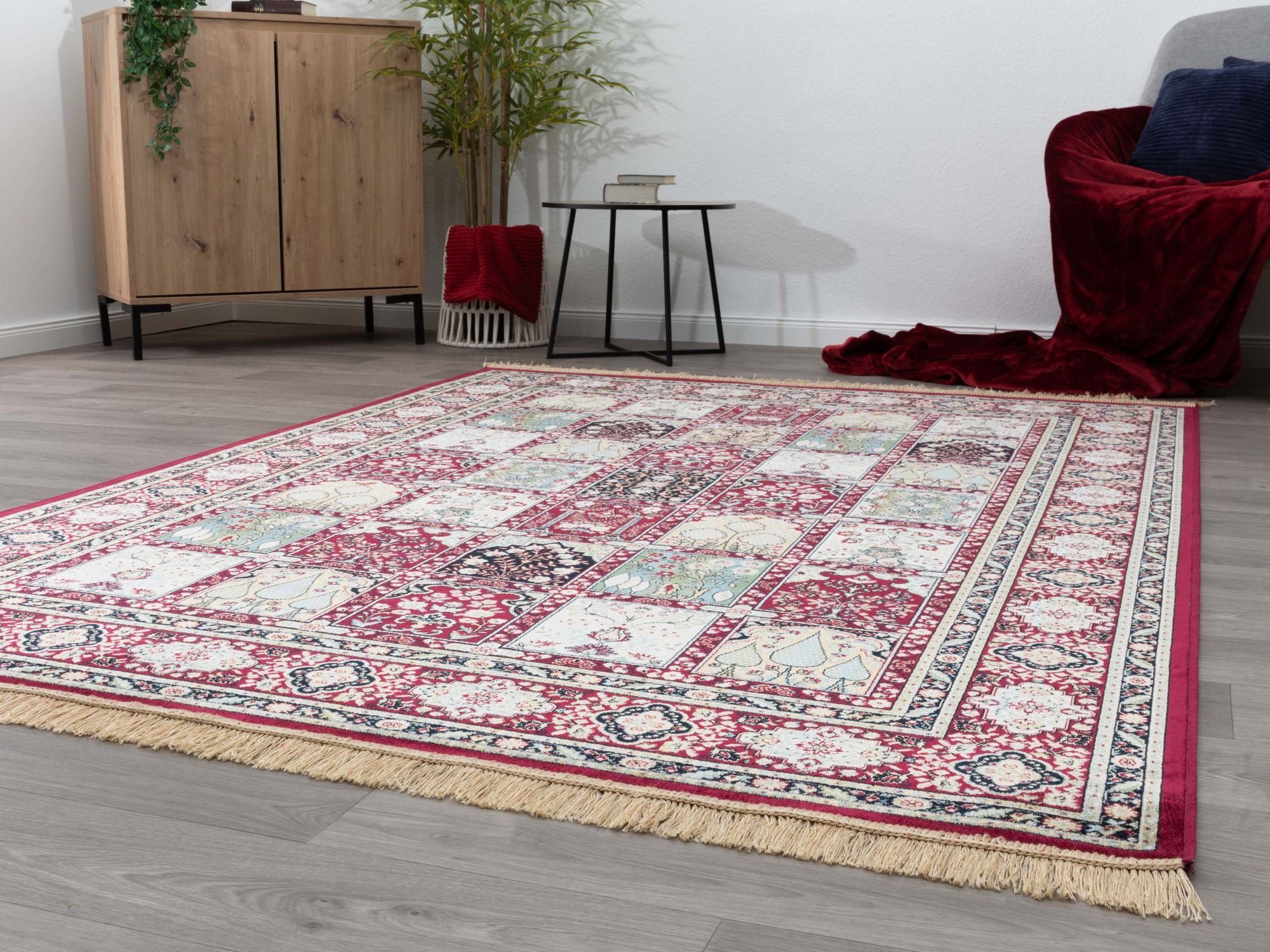 Teppich Riad Felder, Steffensmeier, Rechteckig, Orientalischer Stil, Schlafzimmer, Wohnzimmer