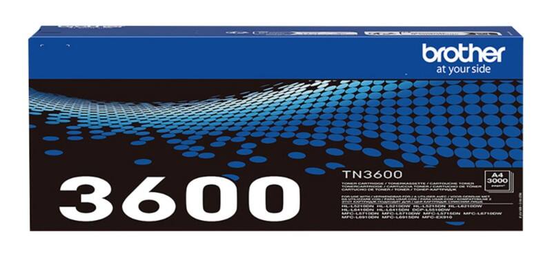 Brother TN3600 Original Tonerkartusche Schwarz