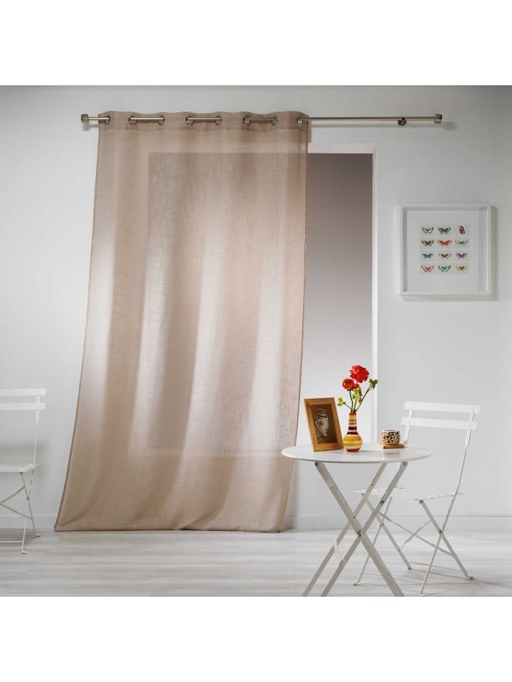 Douceur d’Intérieur Ösenvorhang in beige günstig kaufen onesize