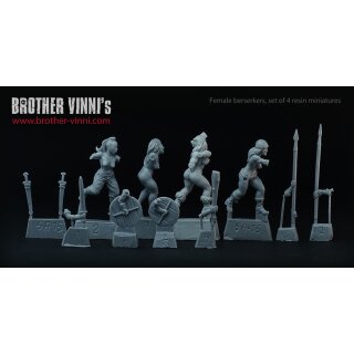 Female Berserkers (28 mm) (4)